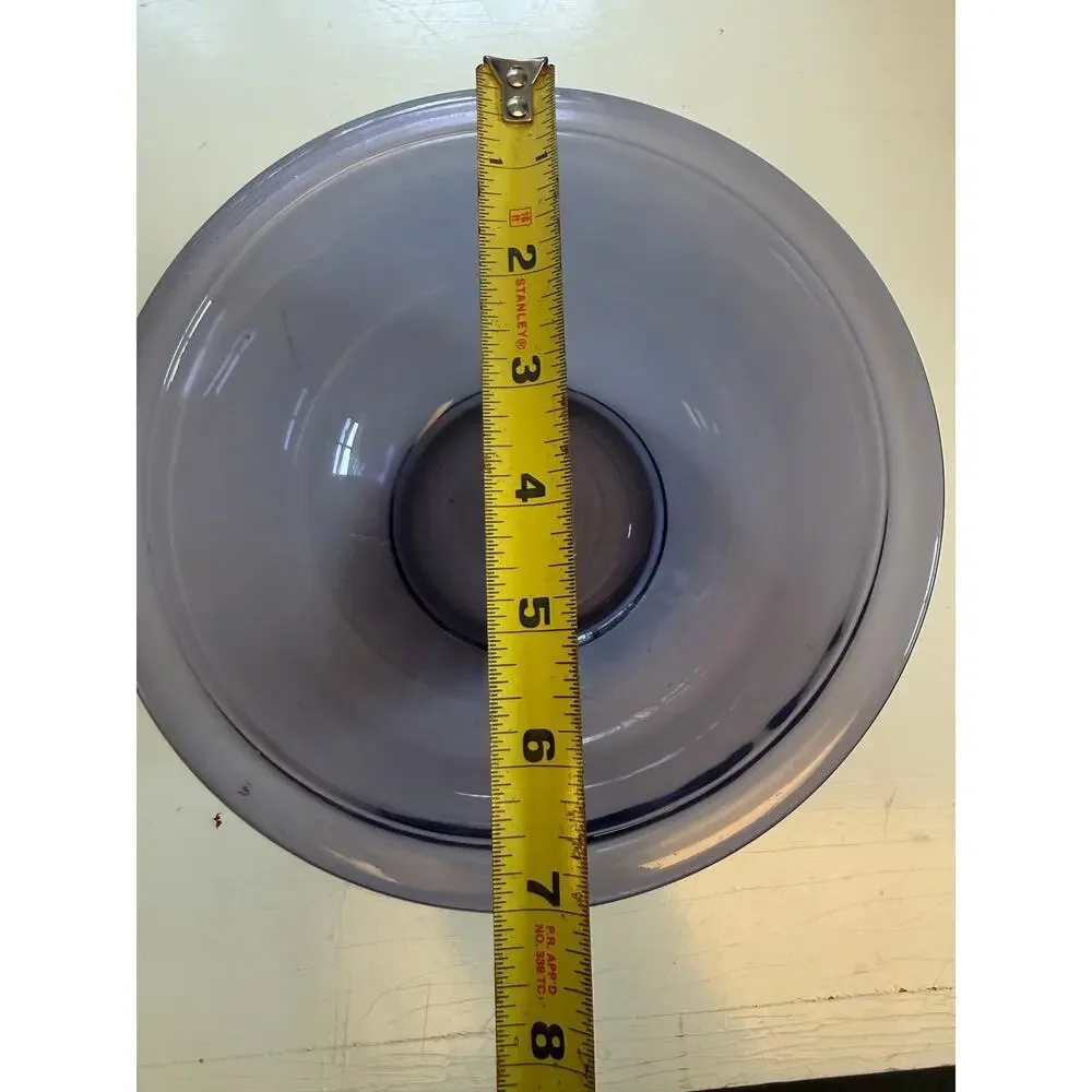 Vintage Pyrex 1-quart Mixing Bowl Discontinued Amethyst Purple Glass